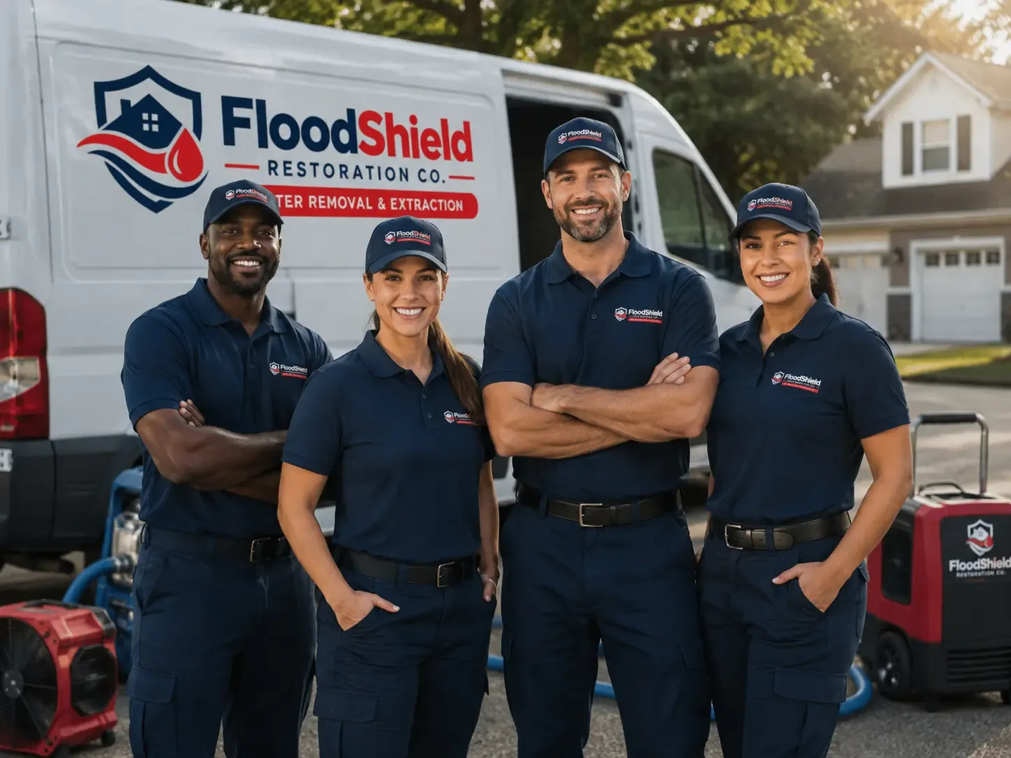 Flood Damage Restoration company in Ashley, IN